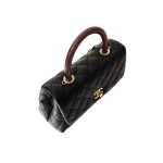 Chanel Matelasse Coco Handle Top Handle Flap Bag